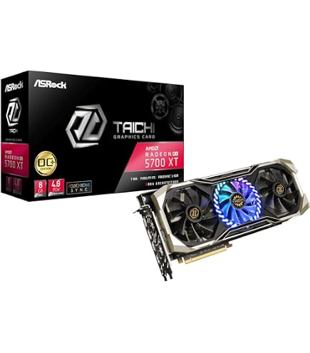 Amazon.com: ASRock Radeon RX 5700 XT Taichi X Triple Fan Graphics